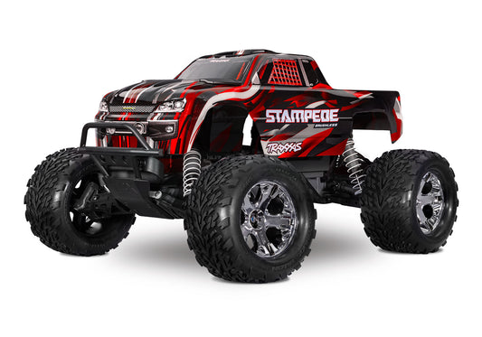 Red Stampede 2WD BL-2s