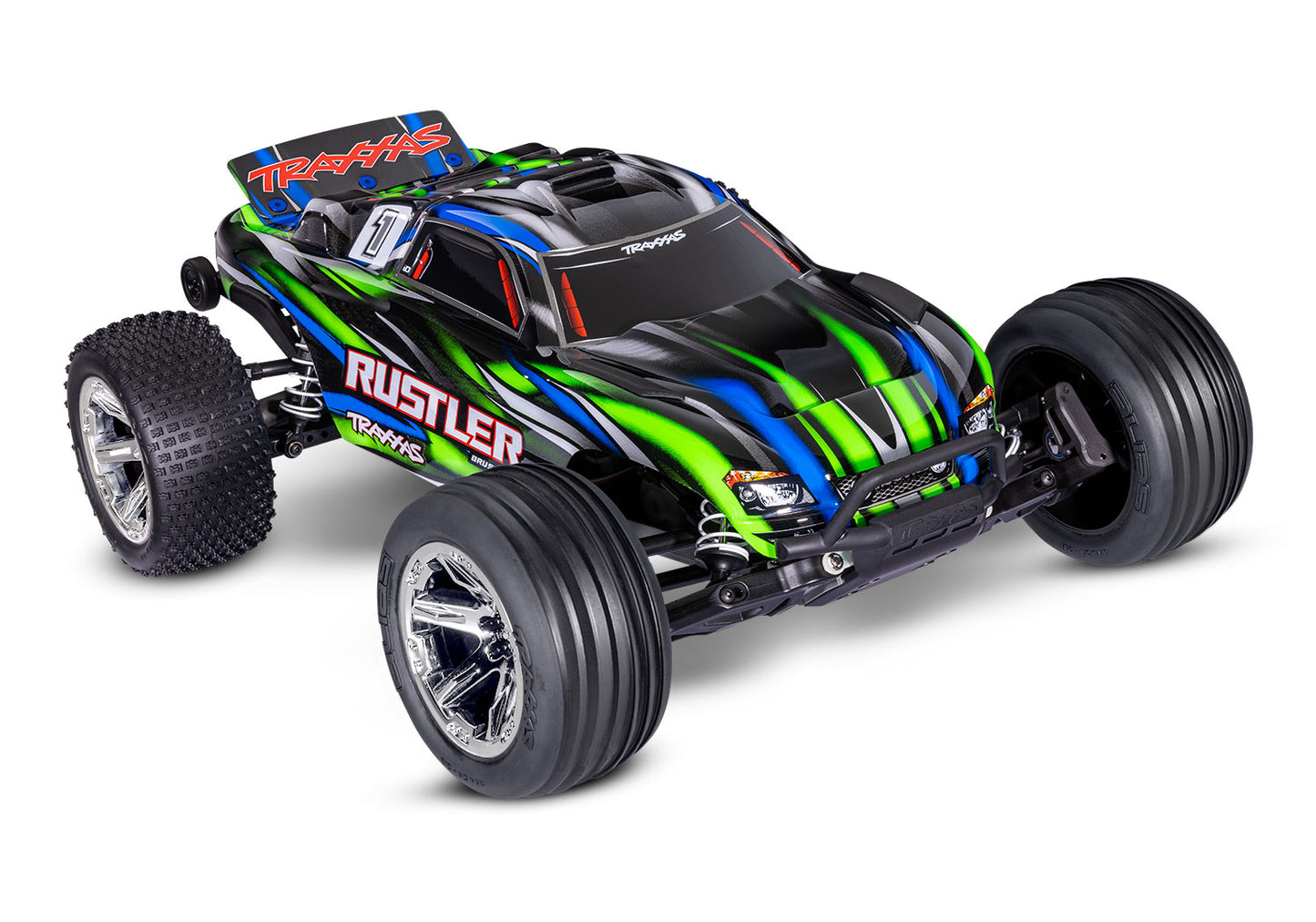 Green Rustler 2WD BL-2s