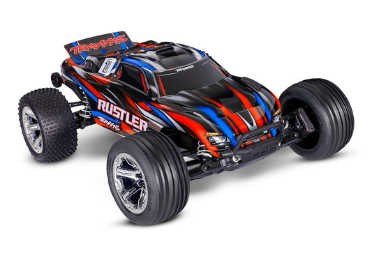 Red Rustler 2WD BL-2s