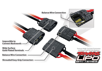 5000 mAh 11.1 Volt 3-Cell LiPo Battery