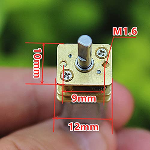 Mini Micro N20 Gear Motor DC 3V-6V Slow Speed