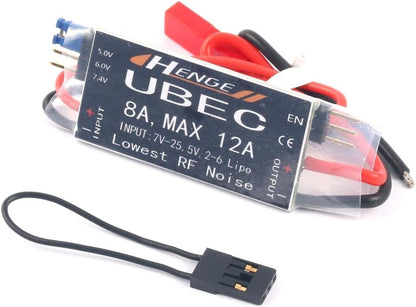8A UBEC Output 5V / 6V 8A Max 12A Input 7V-25.5V 2-6S Lipo / 6-16 Cell NI-Mh Input Switch Mode BEC for RC