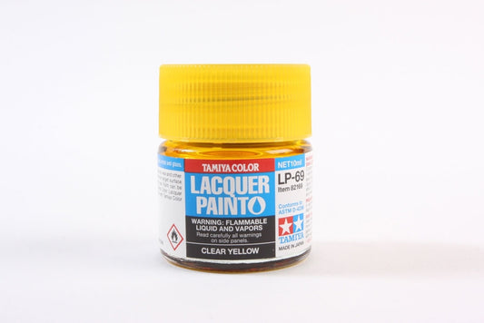 Tamiya LP-69 Clear Yellow Lacquer Paint (10ml)