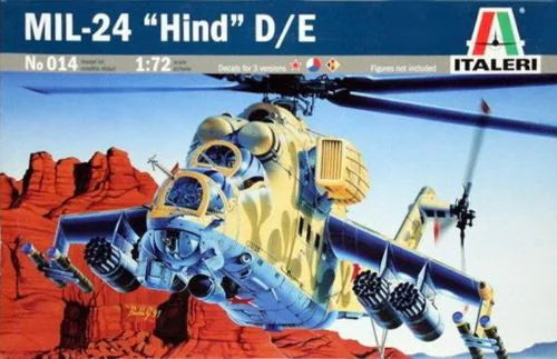 Mil-24 Hind Gunship 1/72