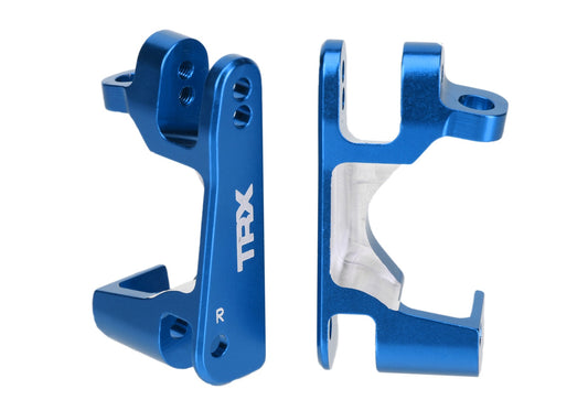 Blue Aluminum Caster Blocks (L&R)