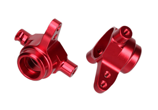 Red Aluminum Steering Blocks (L&R)