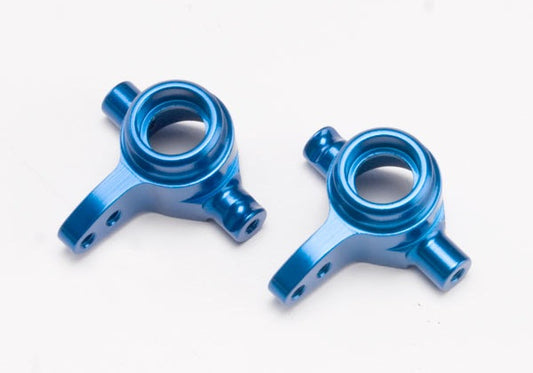 Blue Aluminum Steering Blocks (L&R)