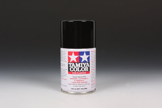 Tamiya TS-6 Matte Black Lacquer Spray Paint (100ml)