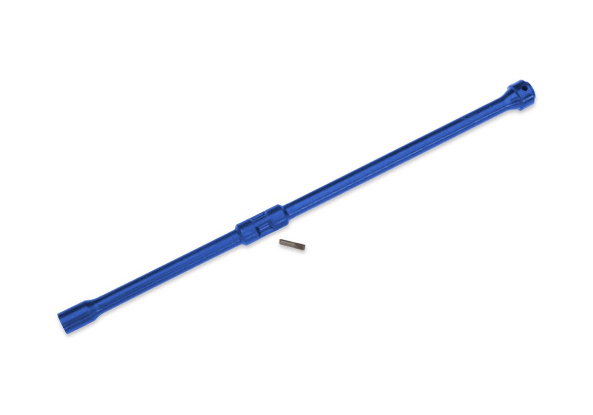 Blue Plastic Center Driveshaft with Pin