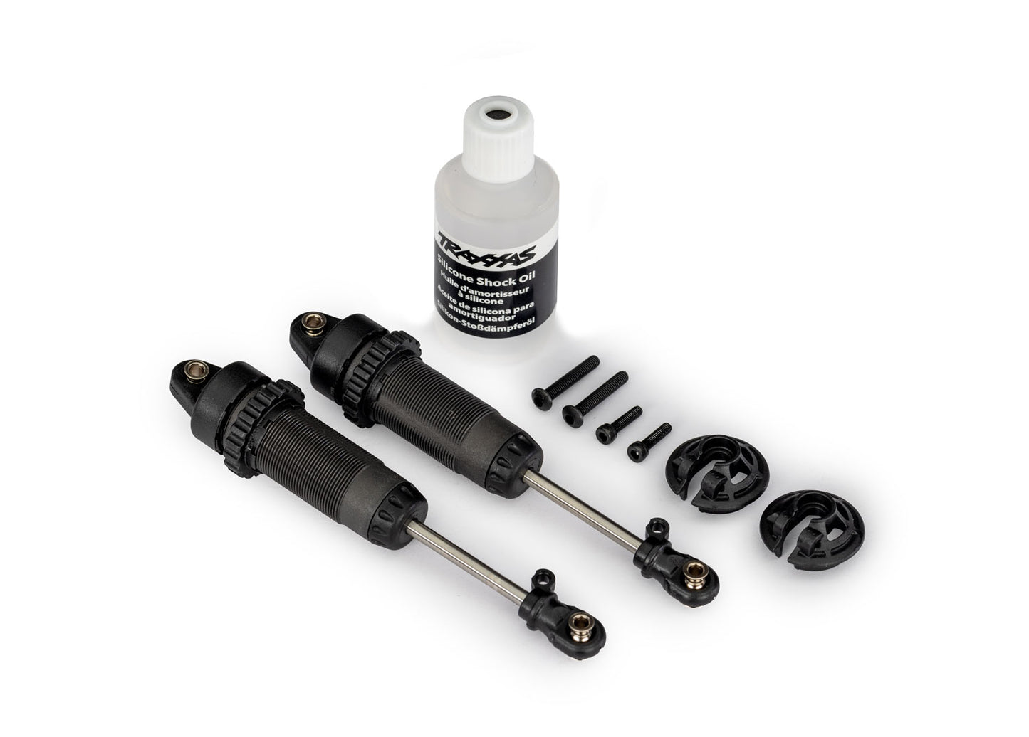 1/10 Gray Composite XX-Long GTR Shocks (2)