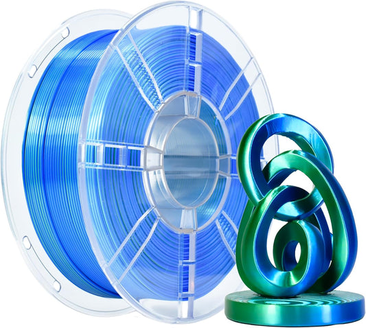 BLUE GREEN SILK PLA