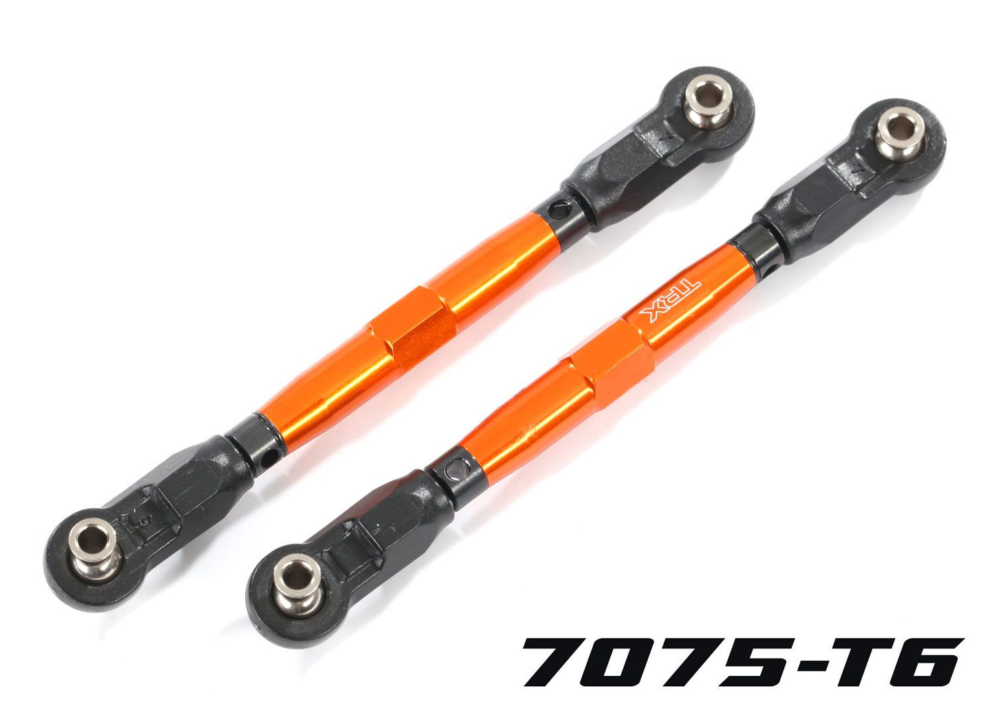 TUBES 88 mm Orange Aluminum Toe Links (2)