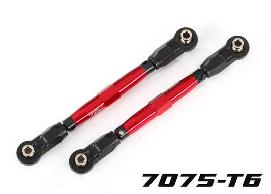 TUBES 88 mm Red Aluminum Toe Links (2)