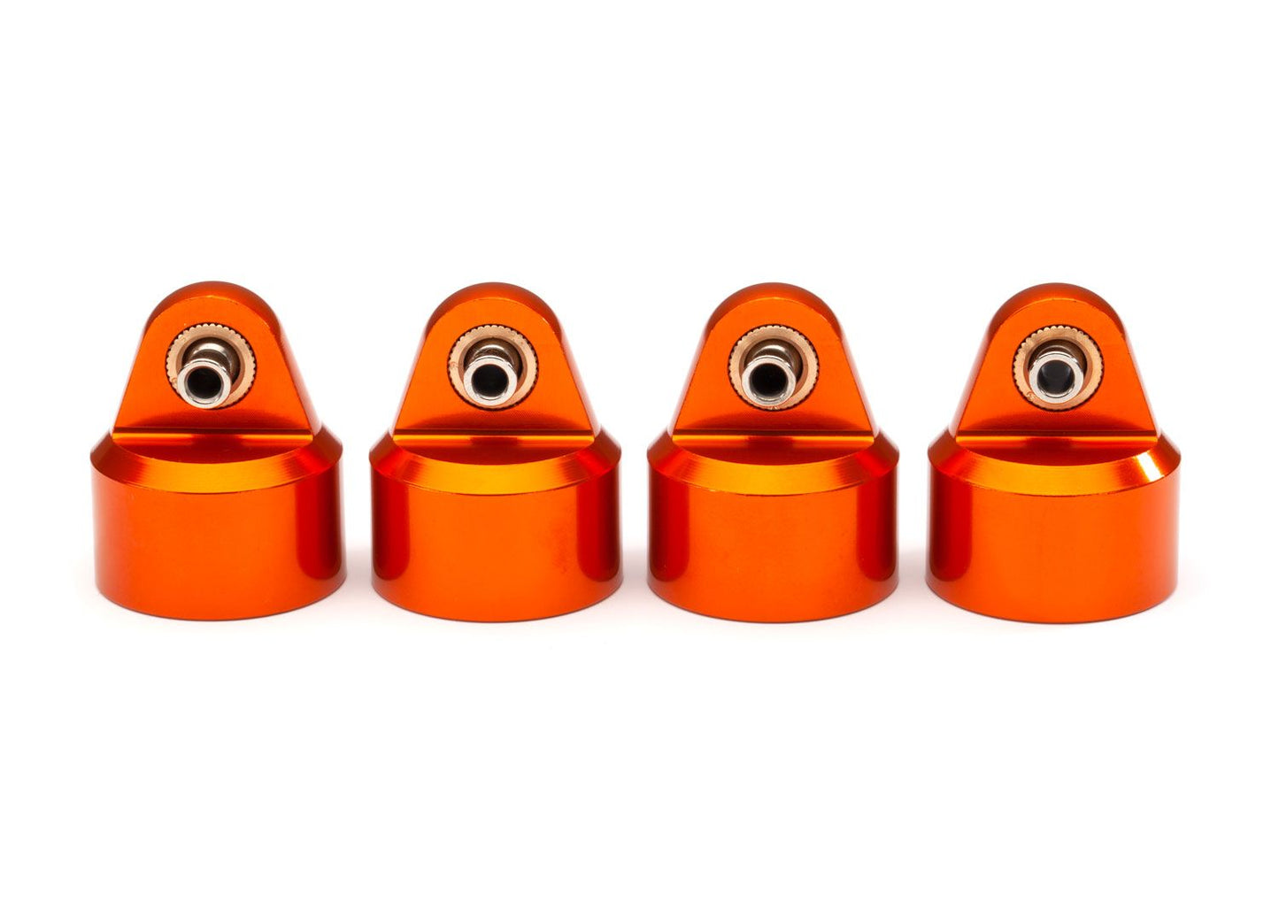 Orange Aluminum GT-Maxx Shock Caps (4)