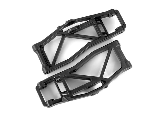 Suspension arms, lower, black (left and right, front or rear) (2) (for use with #8995 WideMaxxA suspension kit)