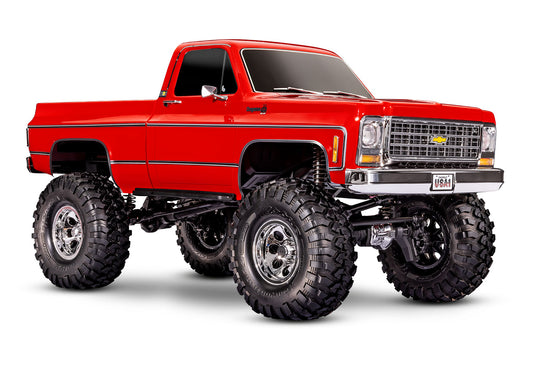 Red TRX-4 Chevrolet K10 High Trail Edition