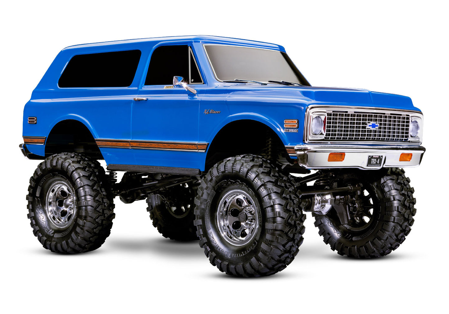 Blue TRX-4 Chevrolet Blazer High Trail Edition