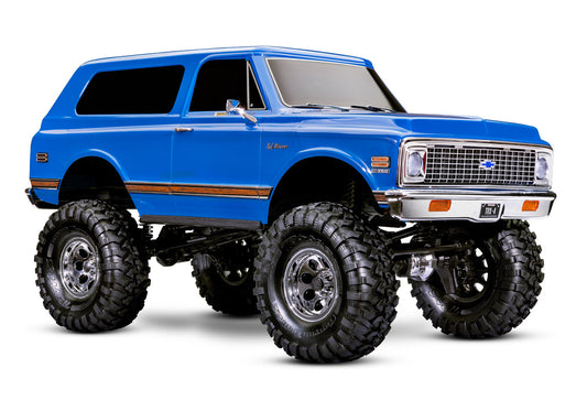 Blue TRX-4 Chevrolet Blazer High Trail Edition