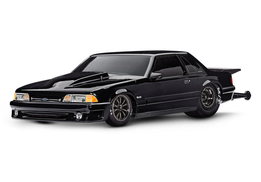 Black Drag Slash Mustang