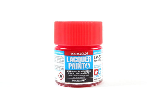 Tamiya Lacquer LP-82 Mixing Red Lacquer Hobby Paint (10ml)