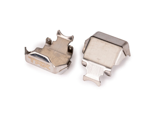 TRX-4M Stainless Steel Axle Skid Plates (2)