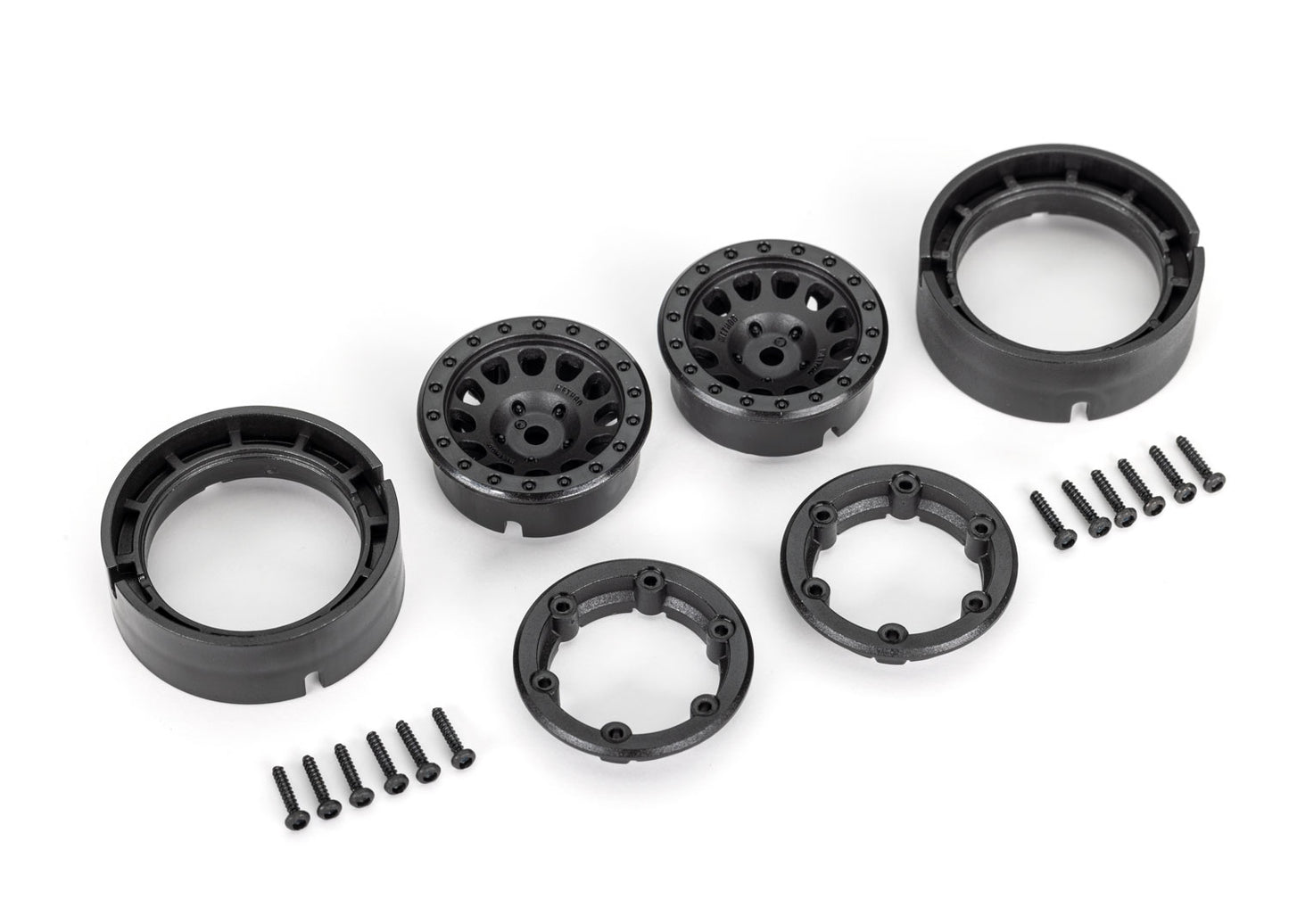 Black 1.0" Method Race Wheels (2)
