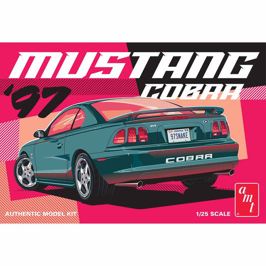 AMT 1997 Ford Mustang Cobra 1:25 Scale Model Kit