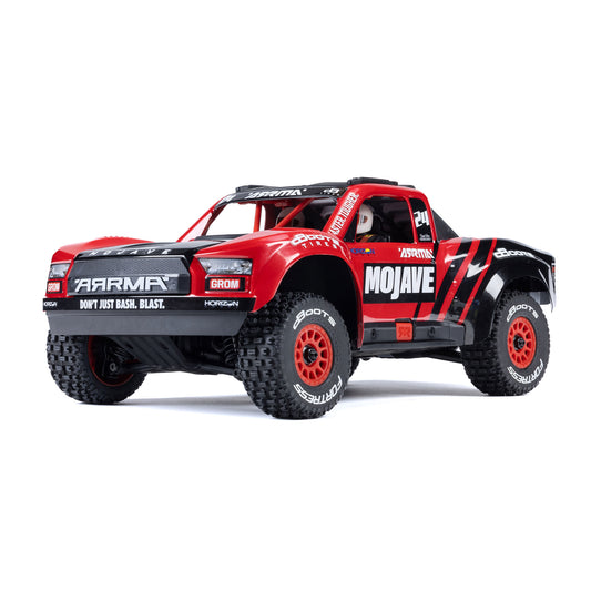 1/16 MOJAVE GROM 4X4 RTR BRUSHED DESERT TRUCK, RED/BLACK
