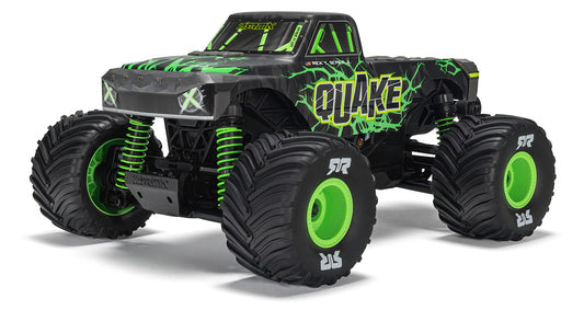 1/16 QUAKE GROM 4X4 RTR Brushed Monster Truck (Battery &amp; Charger Included), Green
