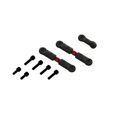 ALUMINUM ADJUSTABLE STEERING LINKS SET B - GROM