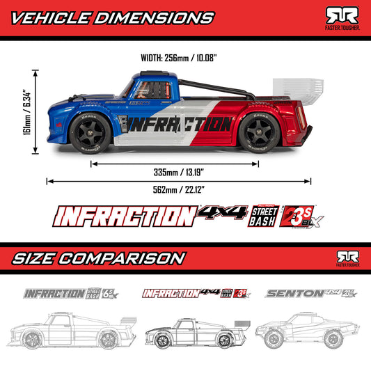 1/8 ARRMA INFRACTION 223S