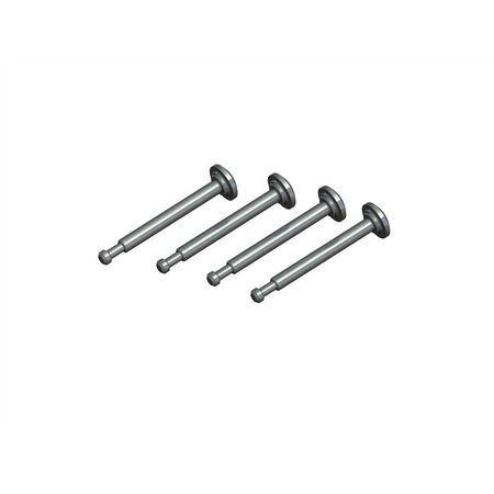 Shock Mount Pin  3 x 33 mm Silver