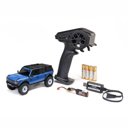 1/30 Axial SCX30 Ford Bronco (Battery & Charger Included) BLUE