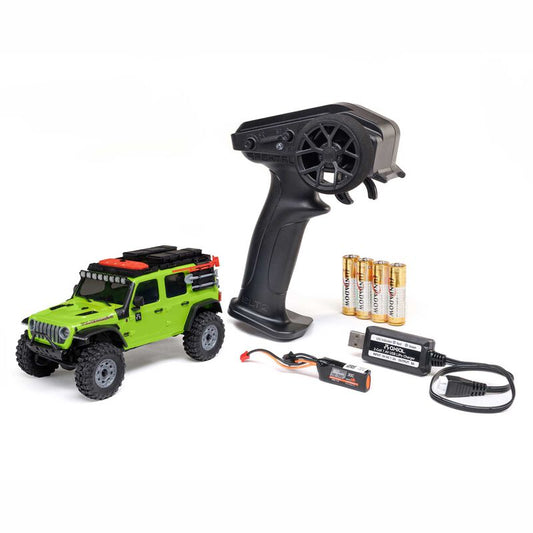 1/30 Axial SCX30 Jeep Wrangler (Battery & Charger Included) GREEN