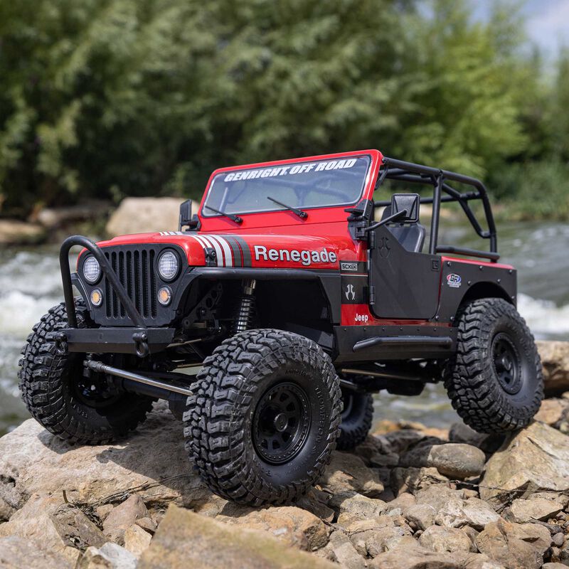 1/10 Axial SCX10 III Jeep CJ-7 RED