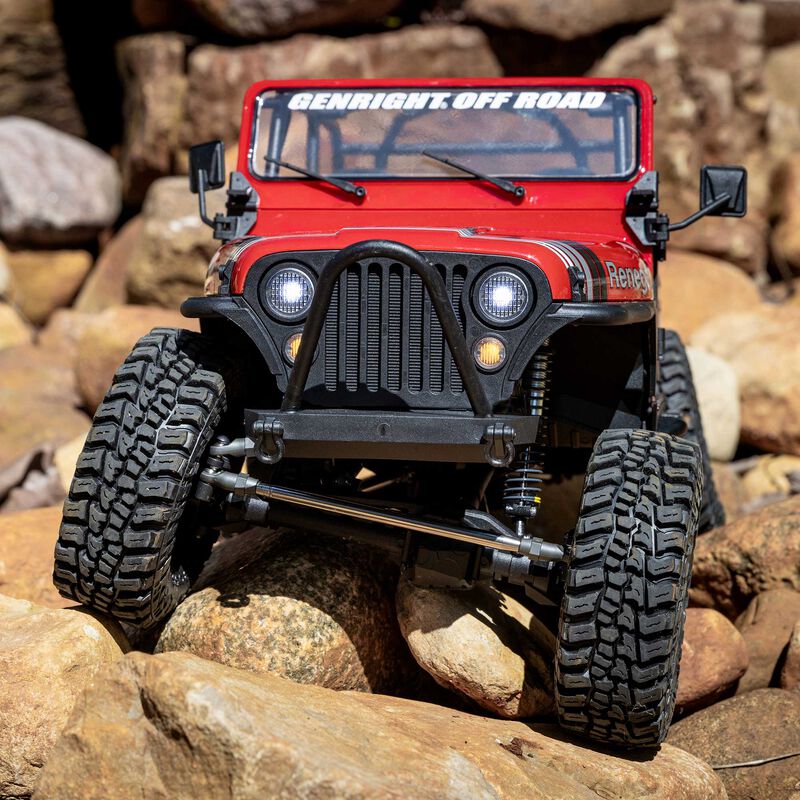 1/10 Axial SCX10 III Jeep CJ-7 RED