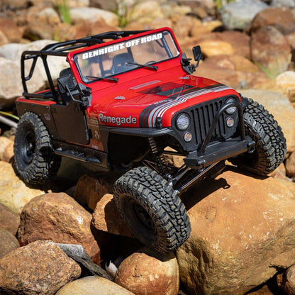 1/10 Axial SCX10 III Jeep CJ-7 RED