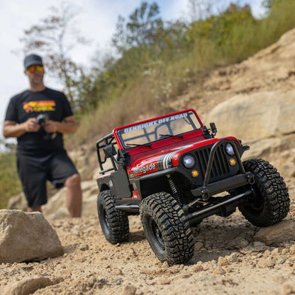 1/10 Axial SCX10 III Jeep CJ-7 RED