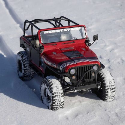 1/10 Axial SCX10 III Jeep CJ-7 RED