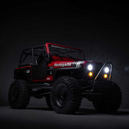 1/10 Axial SCX10 III Jeep CJ-7 RED