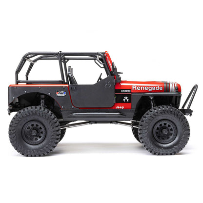 1/10 Axial SCX10 III Jeep CJ-7 RED