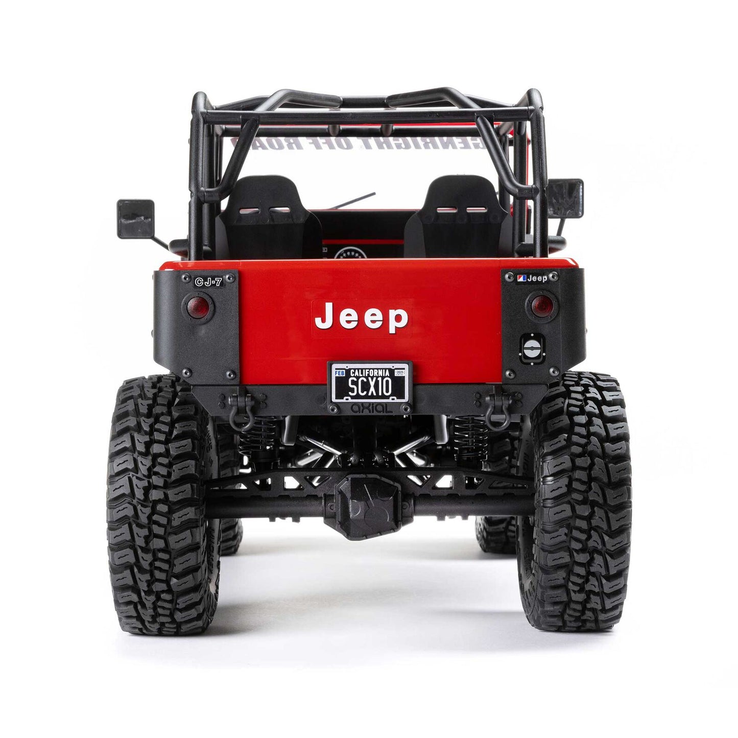 1/10 Axial SCX10 III Jeep CJ-7 RED