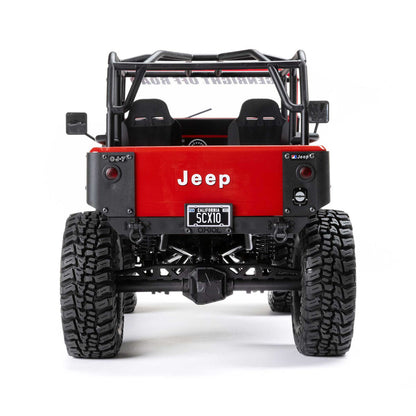 1/10 Axial SCX10 III Jeep CJ-7 RED