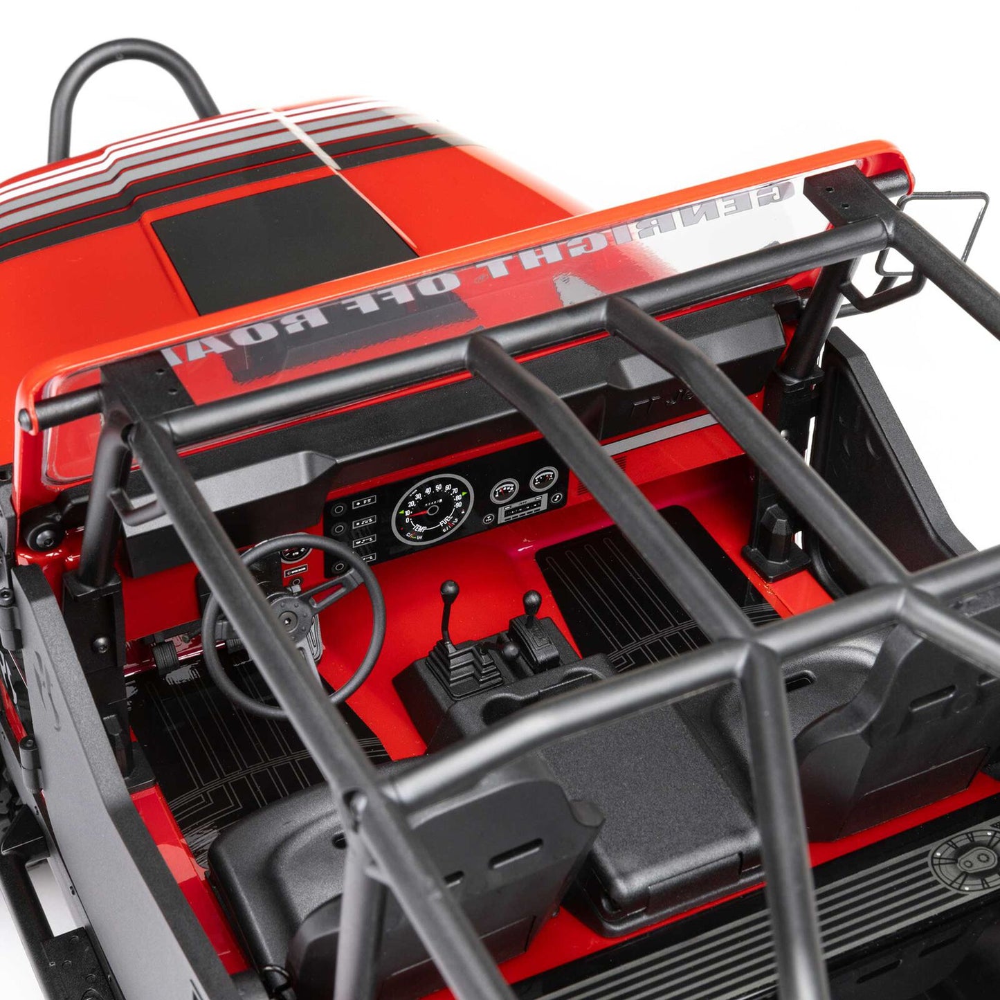 1/10 Axial SCX10 III Jeep CJ-7 RED