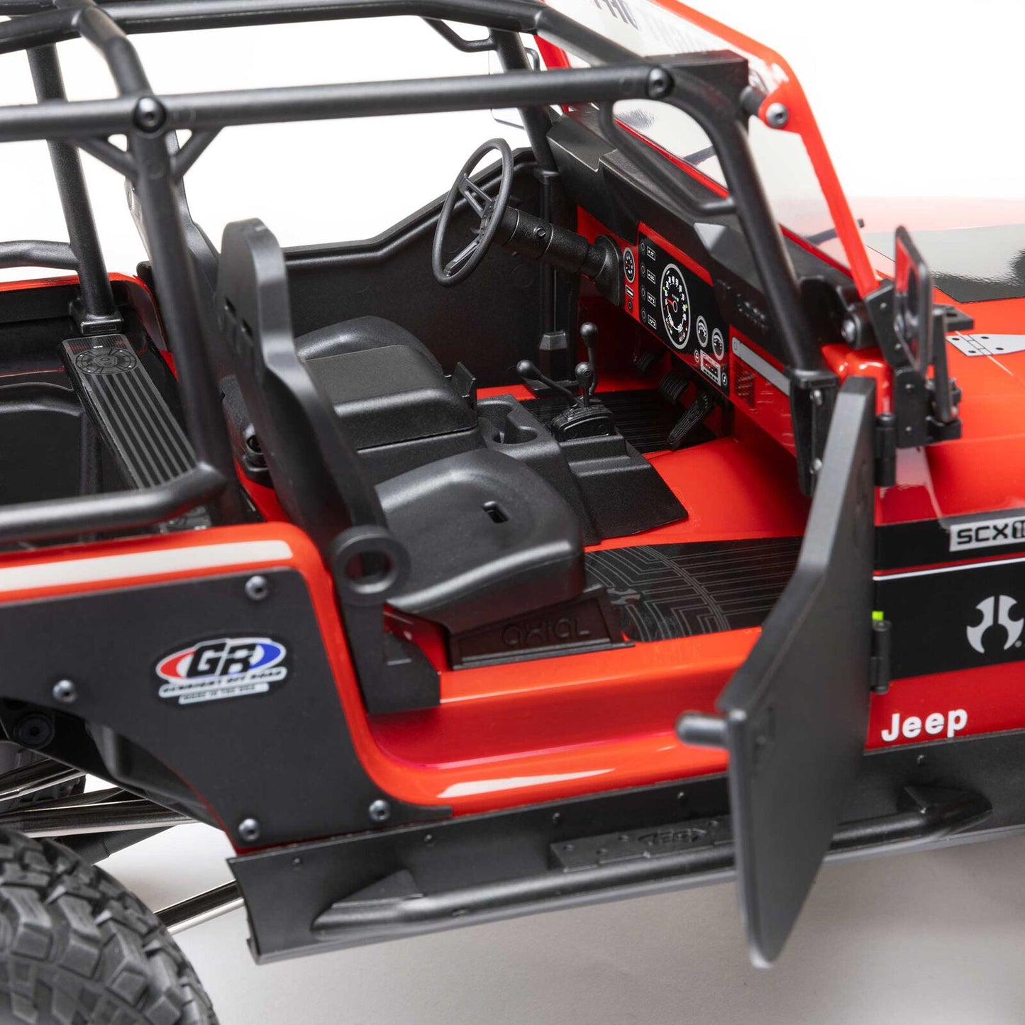 1/10 Axial SCX10 III Jeep CJ-7 RED