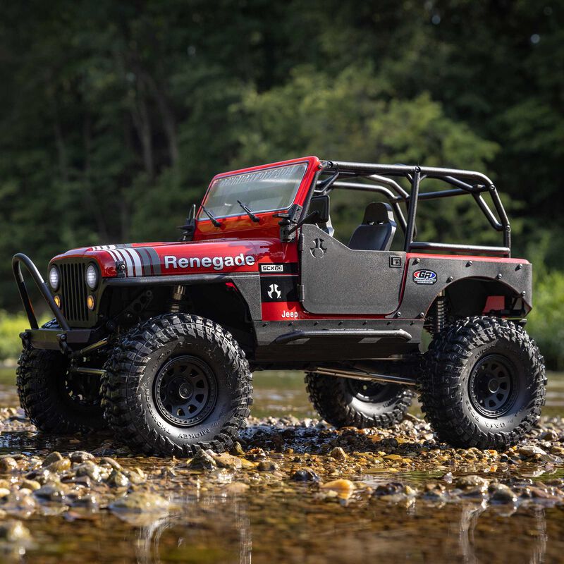 1/10 Axial SCX10 III Jeep CJ-7 RED