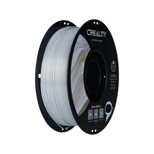 CR-Silk 1.75mm PLA 3D Printing Filament 1kg, SILVER