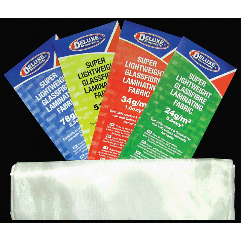 Lightweight Fiberglass Cloth, 2.0 oz, 1 Sq Meter, White