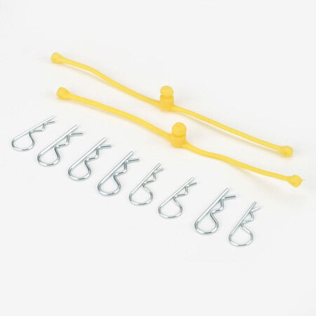Body Klip Retainers Yellow