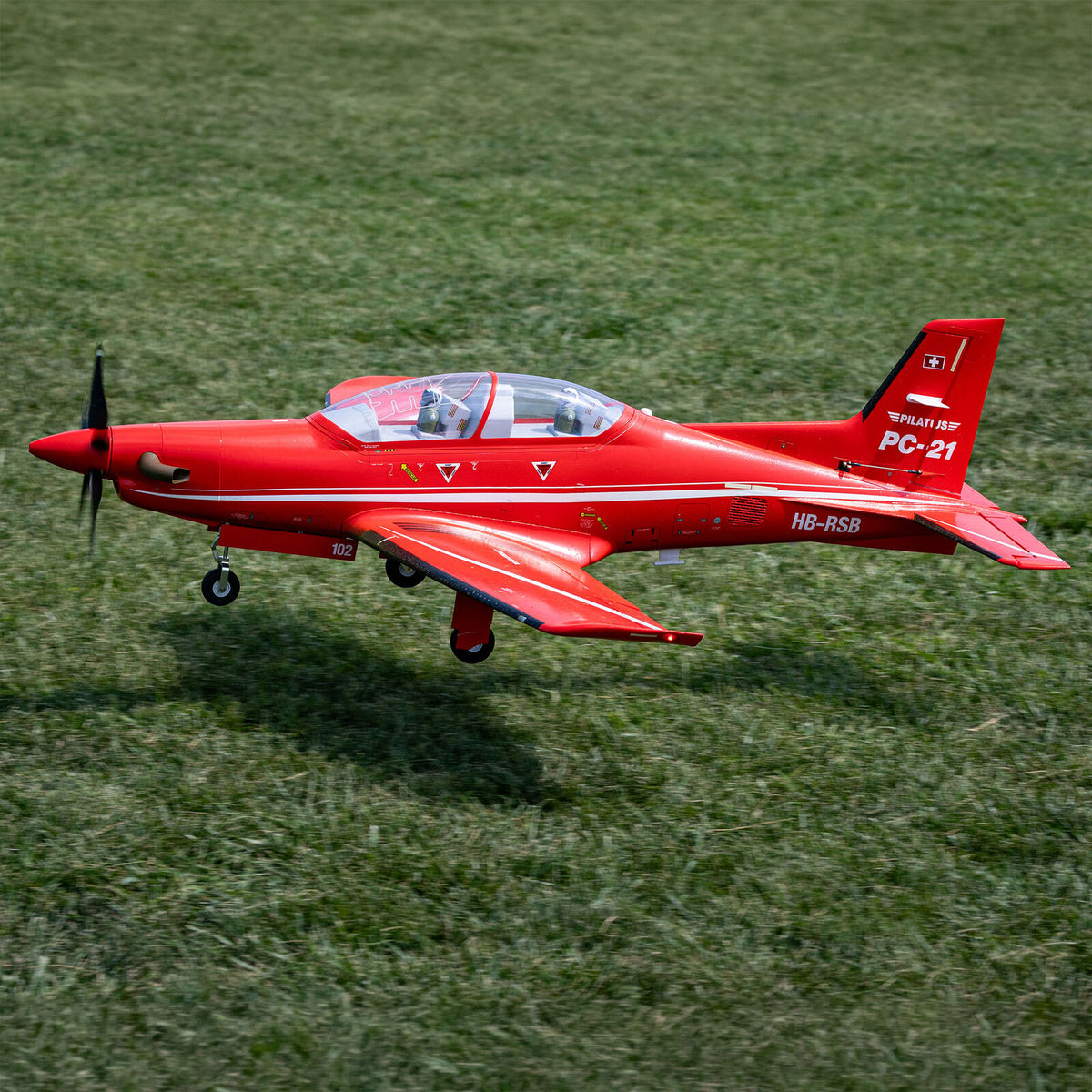 E-flite Pilatus PC-21 1.3m BNF Basic with AS3X+ and SAFE Select